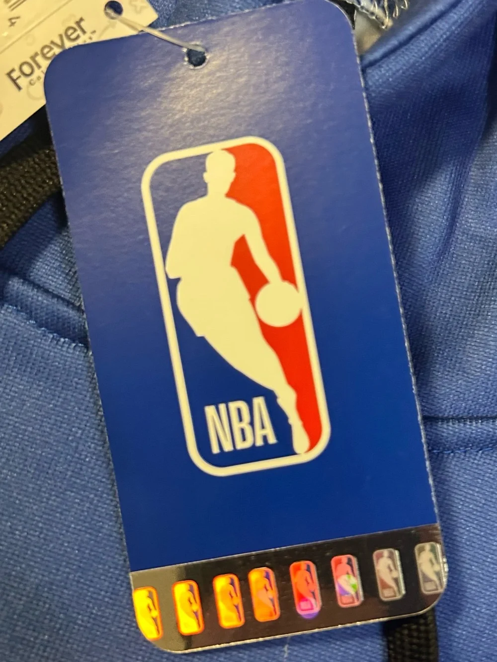 NBA Blue and Yellow Golden State Warriors Pullover Hoodie